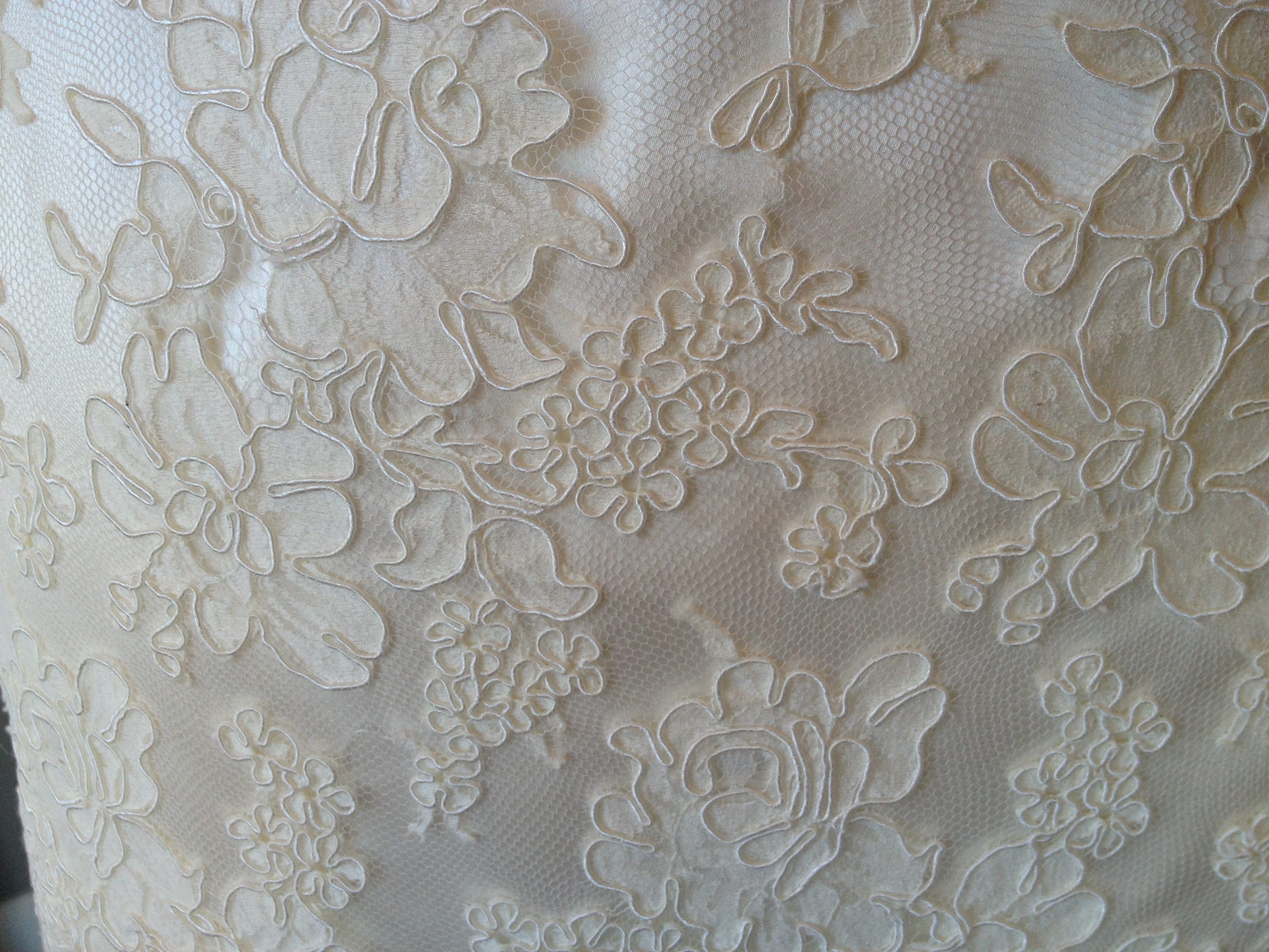 Wedding dresses texture