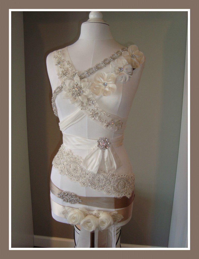 Belts from Modern Trousseau & Jenny Yoo at Ready or Knot {Wedding Chic} in Omaha, NE with wedding & bridesmaid dresses