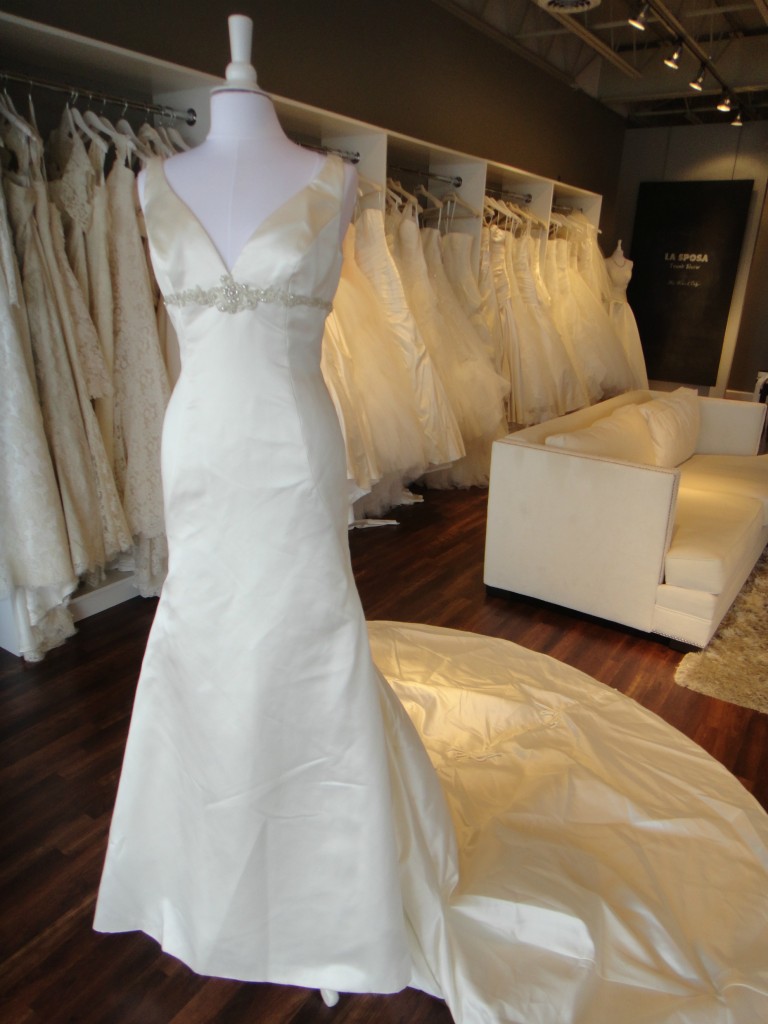 Elegant and classic La Sposa available at Ready or Knot