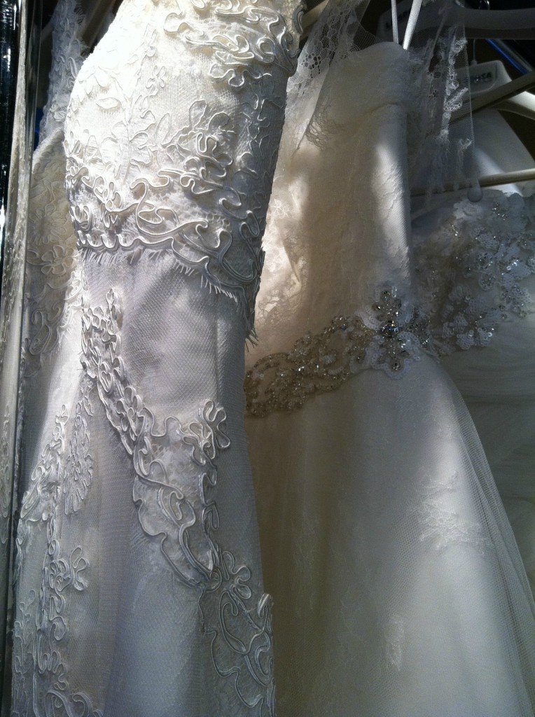 More lace wedding dresses by La Sposa