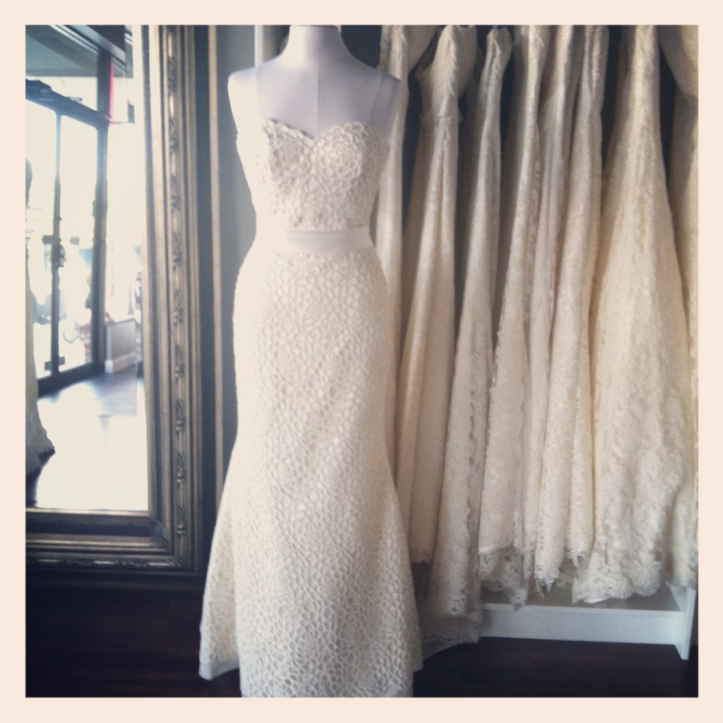 Hope by Modern Trousseau, available at Ready or Knot, Omaha Ne